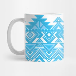 Ethnic blue ornament #2 Mug